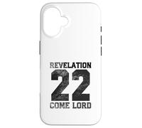 Apocalypse 22 Viens Seigneur Coque pour iPhone 16