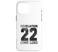 Apocalypse 22 Viens Seigneur Coque pour iPhone 16 Pro Max