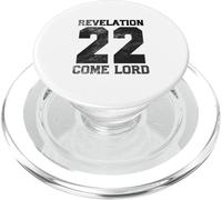 Apocalypse 22 Viens Seigneur PopSockets PopGrip pour MagSafe