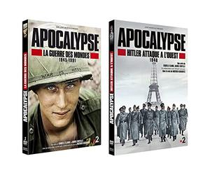 Apocalypse-La Guerre des Mondes 1945-1991 [Blu-ray] & Apocalypse-Hitler Attaque à l'ouest-1940 - DVD