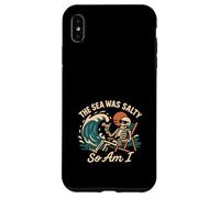 Apocalypso Dark Humor Beach Rave End of World Meme Sunset Coque pour iPhone XS Max