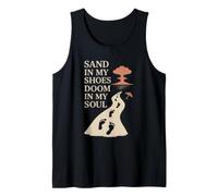Apocalypso Dark Humor Beach Rave End of World Meme Sunset Débardeur