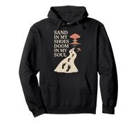 Apocalypso Dark Humor Beach Rave End of World Meme Sunset Sweat à Capuche