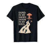 Apocalypso Dark Humor Beach Rave End of World Meme Sunset T-Shirt