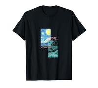 APOH PAPL14734 Collage de Nuit étoilée Van Gogh T-Shirt