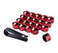 APOINBV Cache Ecrou Roue, pour Audi A1 A1 S-Line A1 Sportback A1 S A2 A3 S-Line A3 8P 8V A3 1995-2026 Protection Boulon Hexagonal Plastique Antivol Cache-Moyeu Montage Rapide Robuste Accessoire Auto