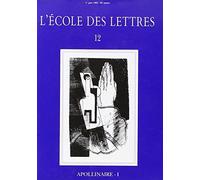 Apollinaire T.1 - Oeuvres Poétiques