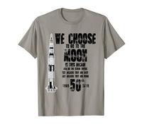 Apollo 11 50e anniversaire de mariage We Choose To Go To The Moon T-Shirt