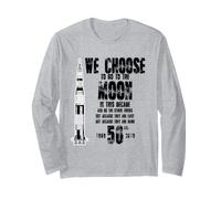 Apollo 11 50th Anniversary We Choose to The Moon Manche Longue