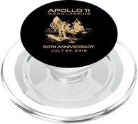 Apollo 11 Moon Landing 50th Anniversary Space 1969 2019 Juillet PopSockets PopGrip pour MagSafe