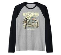 Apollo 11 Moon Landing 50th Anniversary Space 1969 2024 Juillet Manche Raglan
