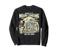 Apollo 11 Moon Landing 50th Anniversary Space 1969 2024 Juillet Sweatshirt