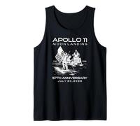 Apollo 11 Moon Landing 57e Anniversaire Espace 1969 2026 Juillet Débardeur