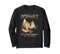 Apollo 11 Moon Landing 57e Anniversaire Espace 1969 2026 Juillet Manche Longue