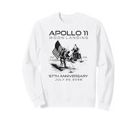 Apollo 11 Moon Landing 57e Anniversaire Espace 1969 2026 Juillet Sweatshirt