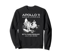Apollo 11 Moon Landing 57e Anniversaire Espace 1969 2026 Juillet Sweatshirt