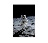 Apollo 11 Moon Landing Space Poster Décoration murale Ciel étoilé cosmique 40 x 60 cm