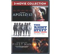 Apollo 13 / The Right Stuff / First Man (3-Movie Collection) [Digital Video Disc] 3 Pack