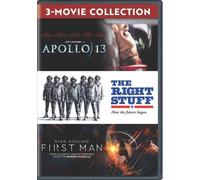 Apollo 13 / The Right Stuff / First Man (3-Movie Collection) [Digital Video Disc] 3 Pack