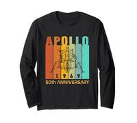 Apollo 1969 Module Lunaire Apollo 11 Moon Landing Manche Longue