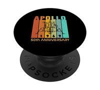 Apollo 1969 Module Lunaire Apollo 11 Moon Landing PopSockets PopGrip Adhésif