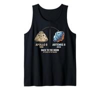 Apollo 8 1968 Artemis II 2026 Back to The Moon 58 Years in Débardeur