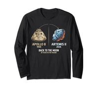 Apollo 8 1968 Artemis II 2026 Back to The Moon 58 Years in Manche Longue