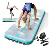 Apollo Air Mat Pro - Tapis de suivi d'air pour adultes, utilisable également comme tapis de gymnastique pour enfants, disponible en longueurs de 3m et 4m, tapis de gymnastique gonflable pour la maison
