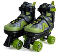 Apollo Champion Patins à roulettes réglables pour enfants, confortables, à LED, pour filles et garçons, tailles 31-42