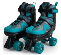 Apollo Champion Patins à roulettes réglables pour enfants, confortables, à LED, pour filles et garçons, tailles 31-42