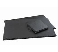 APOLLO Ensemble de Sets de Table en Ardoise