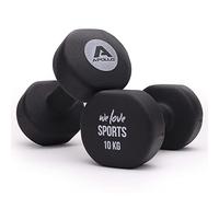 Apollo Ensemble d'haltères de fitness, 2 x 10 kg