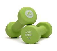 Apollo Ensemble d'haltères | Haltères de fitness 2 x 2 kg | Comprend un porte-haltères pour ensemble d'haltères | Haltères pour femmes et hommes | Poids d'haltères | Poids 2 kg