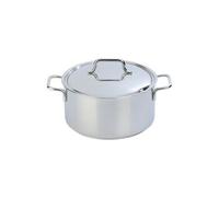 Demeyere Marmite basse Demeyere Apollo 7 en acier inoxydable 4 L
