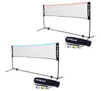 Apollo Set de Badminton Réglable, 300cm, 400cm, 500cm, 3 Volants