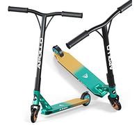Apollo Genesis Pro X/Pro X Competition Trottinette cascadeur haut de gamme, roulement à billes ABEC 9, avec roues de 110 mm ou 120 mm et noyau en aluminium, trottinette cascade