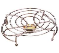 Apollo Housewares Chauffe-Plat Rond Chromé