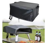 APOLLO Housse de four à pizza à gaz pour extérieur 420D Oxford imperméable avec poignée et cordon de serrage pour équipement de cuisson extérieur Cozze 90347 (58 x 58 x 28 cm)