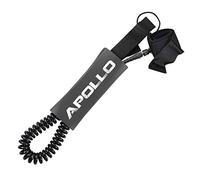 Apollo Leash Paddle - Laisse en Spirale pour Planches à Pagaie - Leash Planche de Surf et de Stand up Paddle - Accessoire Sup