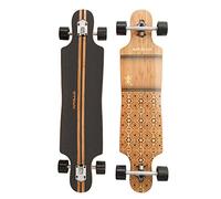 Apollo Longboard édition spéciale Board Complet y Inclus Outil en Forme de T, avec roulements à Billes ABEC High Speed, Drop-Through Freeride Skaten Cruiser Boards