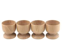 Apollo Lot de 4 coquetiers en Bois