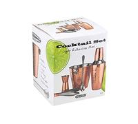 Apollo Lot de 5 en Acier Inoxydable et cuivre Set Cocktail, Multicolore