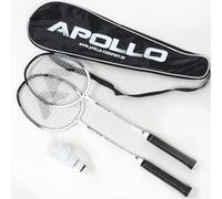 Badminton Set Match Pro 400 - Raquette de badminton pour enfants et adultes-Blanc / Noir