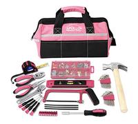 Apollo outils Dt0020p kit d'outillage pour la maison, Rose, 201-piece, Donation conçu pour la recherche contre le cancer du sein