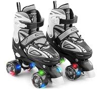 Apollo Patins à roulettes Super Quad X Pro Réglables pour Enfants 31-42