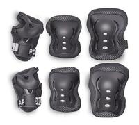 Apollo Set de Protections pour Enfants, genouillères et coudières pour Enfants et pour Poignets, Protections pour Enfants pour Roller, Skateboard, BMX, Cyclisme, Protections de Rollers pour Enfants
