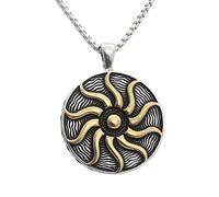 Apollo Talisman Soleil Dieu Titane Acier Hommes Colliers Pendentifs Punk pour Petit Ami Mâle Hip hop Rock Bijoux Créativité Cadeau