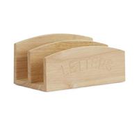 APOLLO The HOUSEWARES Brand 8465 RB Porte-courrier en Bois Multicolore 20 x 12,2 x 10 cm