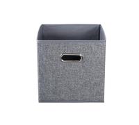 APOLLO The HOUSEWARES Brand Ikea Kallax Boîte de rangement pliable pour tiroir Optimise l'espace Désencombrement sans effort Durable Élégant Gain de place Gris 27 x 27 x 27 cm