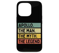 Apollo The Man The Myth The Legend Citation personnalisée Amusante Coque pour iPhone 13 Pro